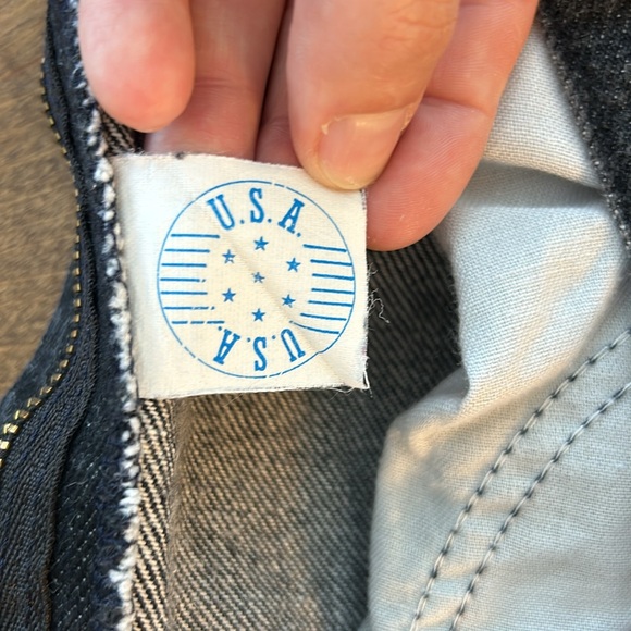 Vintage 90’s Black Denim Shorts - Picture 7 of 10